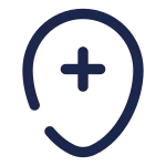 Map Point Add SVG Icon
